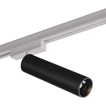 Lampička Molto Luce LED track spot Trigga Volare 930 55° černý/chromový - Délka reflektoru 14 cm; délka adaptéru 7,1 cm černý matný, chromový adaptér 1 x 6 W LED - Doprava zdarma