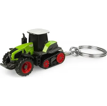 Claas Axion 960 Terra Trac 2016 zelený - Klíčenka 1:120 - Universal Hobbies Claas Axion 960 - model traktoru - Přívěsek na klíček