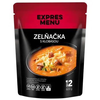 EXPRES MENU Zelná polévka s klobásou 600 g