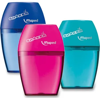 Ořezávátko Ořezávátko Maped Shaker, s 1 otvorem, blistr, mix barev