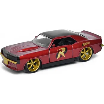 autíčko Chevrolet Camaro 1969 s figurkou Robin 1:32 - Jada Toys Chevrolet Camaro 1969 s kovovou figurkou Robin 1/32