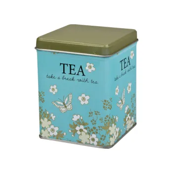 Dóza na potraviny Dóza plechová - Blooming modrá 100 g, OXALIS