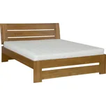 Postel CORDULA 140x200, masiv buk/moření: rustikal + vyzvednutí ZDARMA