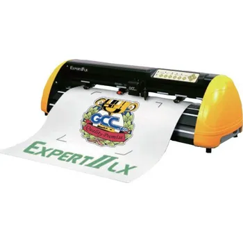 Řezačka papíru Řezací plotr GCC Expert II 24 (60 cm) LX s optikou + řezací software GCC GreatCut-S - Bez stojanu / Bez pracovní desky