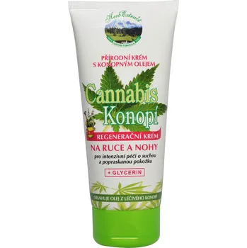 Péče o ruce Vivaco REGENERAČNÍ KRÉM NA RUCE A NOHY CannaCare / tuba /
