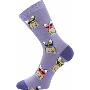 BOMA & LONKA Dětské ponožky Pejsci holka Velikost: 30/34