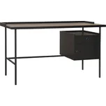 Take Me Home Černý dubový pracovní stůl Marcel 132 x 70 cm