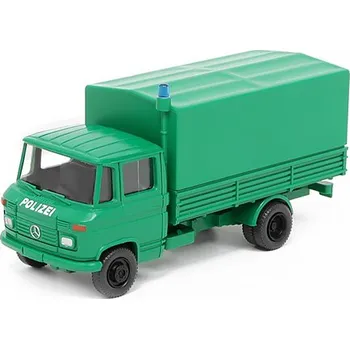 autíčko Mercedes-Benz L408 Polizei 1:87 - Wiking Mercedes L 408 Policie - sběratelský model