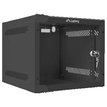 Rozvaděč LANBERG 10" 4U NÁSTĚNNÁ SKŘÍŇ (280X310, ČERNÁ)