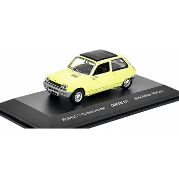 autíčko Renault 5 TL 1972 1:43 - ODEON Renault R5 TL Decouvrable 1972 - kovový model auta