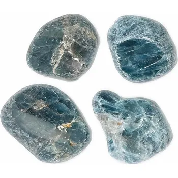 Apatit oblázek s nábrusem XL - cca 3 - 4 cm