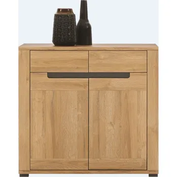 Komoda Komoda KITONGO 2D2S, dub granson/grafit + vyzvednutí ZDARMA