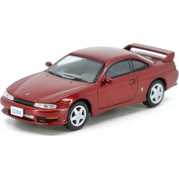 autíčko Nissan Silvia S14 LHD červená 1:64 - BM Creations Nissan Silvia S 14 Left Hand Drive - kovový model auta
