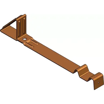 Protisněhový hák SGN 005 Tondach Romanska RAL 8012 (kaštan)