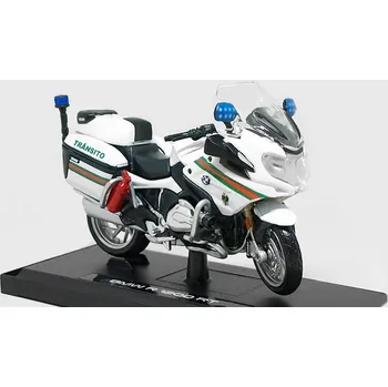 BMW R 1200 RT Policejní motocykl Transito 1:18 - Maisto BMW R1200RT Police UK 2005 - model motorky