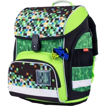 Školní batoh Batoh Helma aktovka Pixel Game