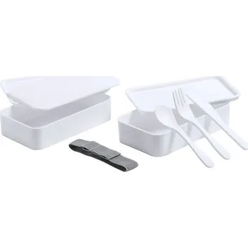 Svačinový box Reklamní Ayam antibakteriální box na jídlo, bílá