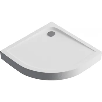 Sprchová vanička Excellent Sense X půlkruhová sprchová vanička 80x80 cm bílá BREX.1404080080WHC