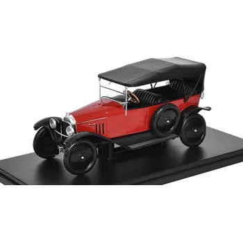 autíčko Citroen Type A 10HP Torpedo 1919 1:24 - Hachette časopis s modelem Citroen Type-A 10-HP Torpedo 1919 - kovový model auta