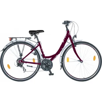 Městské kolo Městské kolo Stuf CITY Velikost: 18 Frame dark red