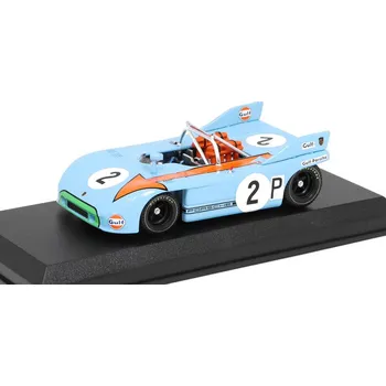autíčko Porsche 908/03 #2 1000 km Nurburgring 1971 Siffert / Bell 1:43 - Best Model Porsche 908-03 No.2 1000 km Nurburgring 1971 Siffert / Bell - kovový model auta