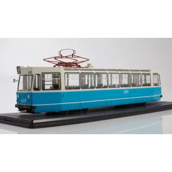 autíčko SSM - Start Scale Models Tramvaj LM-68 modrý 1:43 - SSM LM 68 tramvaj 1:43 - kovový model