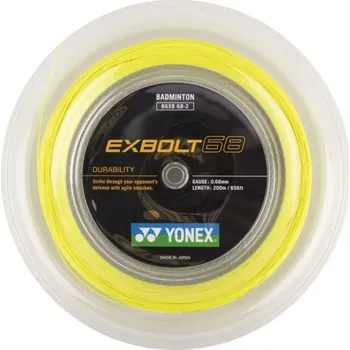Sport Badmintonový výplet Yonex Exbolt 68 - 200 m Barva: Bílá