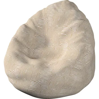 Sedací pytel Sedací vak s volbou látky - 3 velikosti, béžová a ecru, Ø60 x 105 cm, Cosy Home