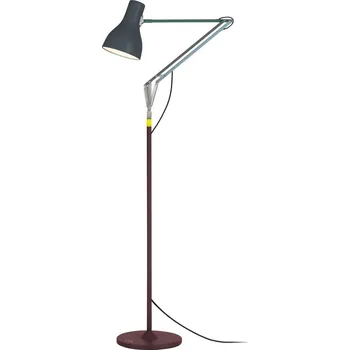 Lampička Anglepoise Type 75 stojací lampa Paul Smith, edice 4 - Ø podstavec 25 cm; stínidlo na lampu – výška 19,2 cm, Ø 14,5 cm; výška spodní tyče rámu 91 cm; délka napájecího kabelu 280 cm barevný, černý 1 x 6 W LED - Doprava zdarma