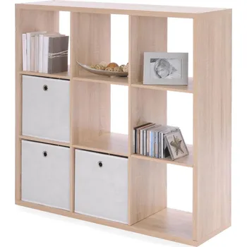 police Knihovna MEIJE 9, dub sonoma + vyzvednutí ZDARMA