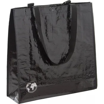 Reklamní Dekrox nákupní taška z recyklovaného materiálu, černá