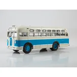 ZIS-155 autobus 1:43 - MODIMIO - Naše autobusy časopis s modelem #19 ZIS 155 - kovový model autobusu