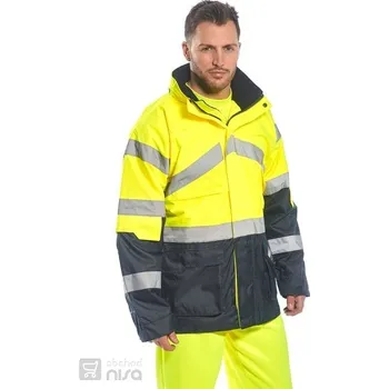 Hi-Vis dvoubarevná prodyšná bunda