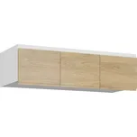 Nástavec ZAIRE 3D, alpská bílá/dub hikora + vyzvednutí ZDARMA