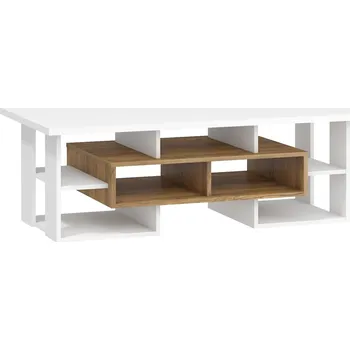 Konferenční stolek Konferenční stolek DORINDA typ 1, dub burgundský/bílá, 5 let záruka + vyzvednutí ZDARMA