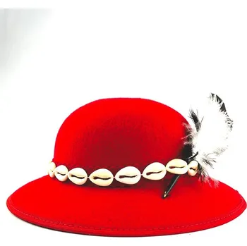 Pokrývka hlavy Dětský goralský klobouk červený, VELIKOST 53