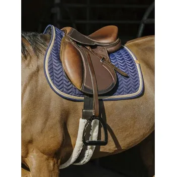 Equithéme Drezurní podsedlová dečka EQUITHEME Softy - modrá