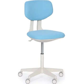 B2B Partner Pracovní židle BEN, měkká kolečka, modrá