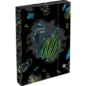 desky na sešit Školní box na sešity jumbo A4 Karton P+P -OXY GO Dino