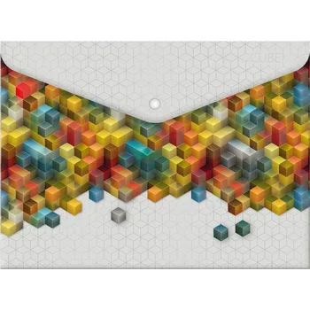 Obálka Argus 2024 Plastový obal A4 s drukem barevné kostky