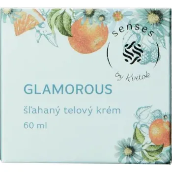 Tělový krém Kvitok Senses Šlehaný tělový krém Glamorous (60 ml) - sladce krémová vůně