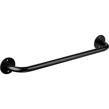 Madlo do koupelny wela KOUPELNOVÉ MADLO ČERNÉ PREMIUM Délka: 90 cm, Průměr: 25 mm