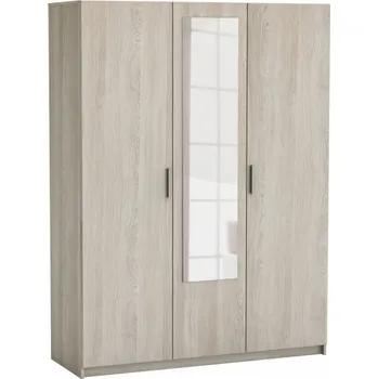 Šatní skříň ANNONA skříň se zrcadlem, dub shannon +možnost VÝNOSU + vyzvednutí ZDARMA