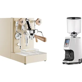 Kávovar Lelit Mara PL62X V2, gold + Eureka Atom Specialty 75, white