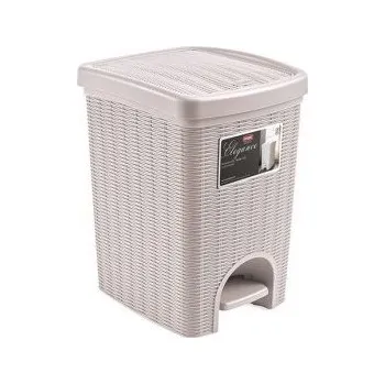 Odpadkový koš Odpadkový koš ELEGANCE nášlapný pudrově růžový AKCE!