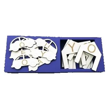 Předškolní výuka Samogłoski - autka i garaże (duże litery)