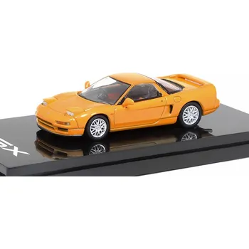 autíčko Honda NSX NA2 Type S Zero 1997 tmavě žlutá 1:64 - Hobby Japan Honda NSX (NA2) Type-S Zero 1997 - kovový model auta