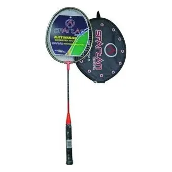 Badmintonová raketa Badmintonová raketa Spartan Drop Shot Barva černo-cihlová