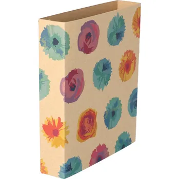 Jednorázové nádobí Reklamní CreaSleeve Kraft 320 papírový kraftový rukáv na zakázku, přírodní