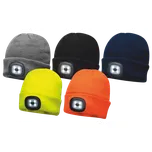 Čepice s předním a zadním světlem